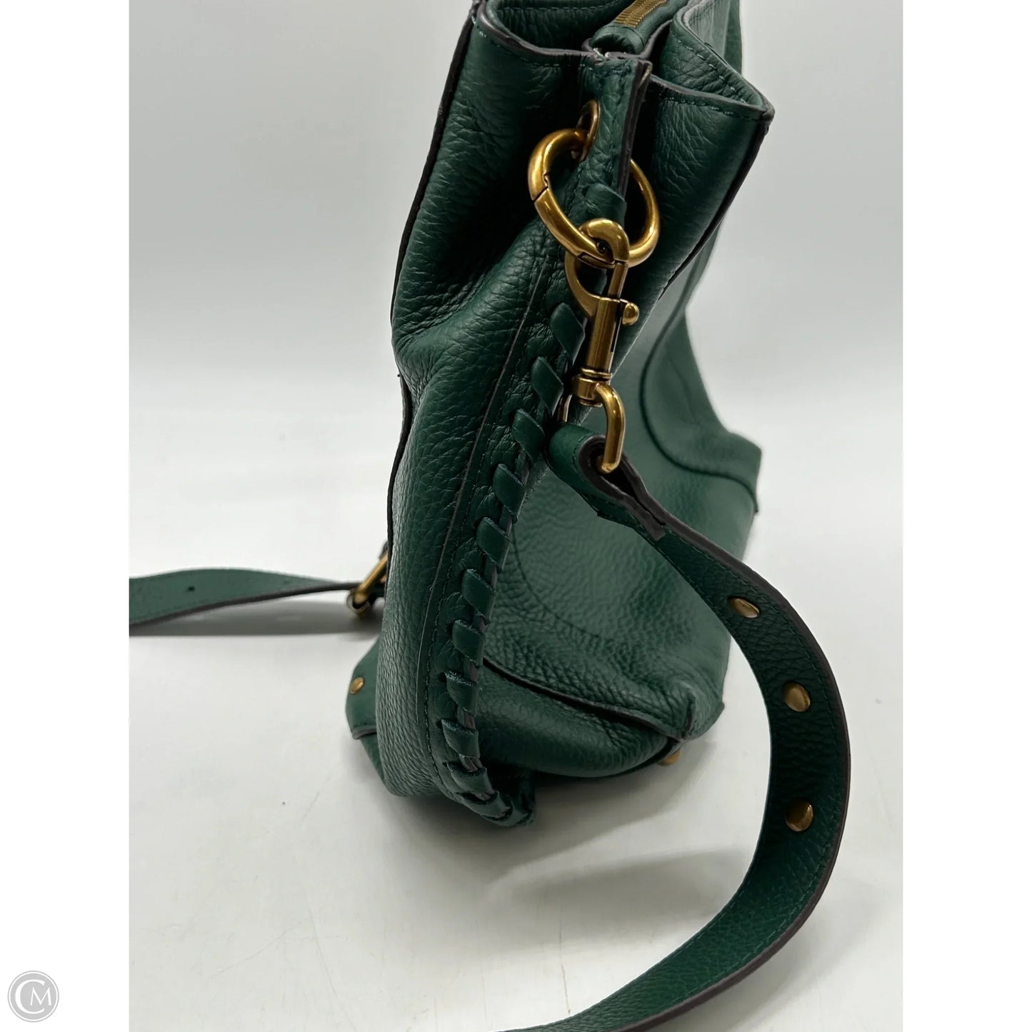 Crossbody Leather By Clothes Mentor, Size: Medium