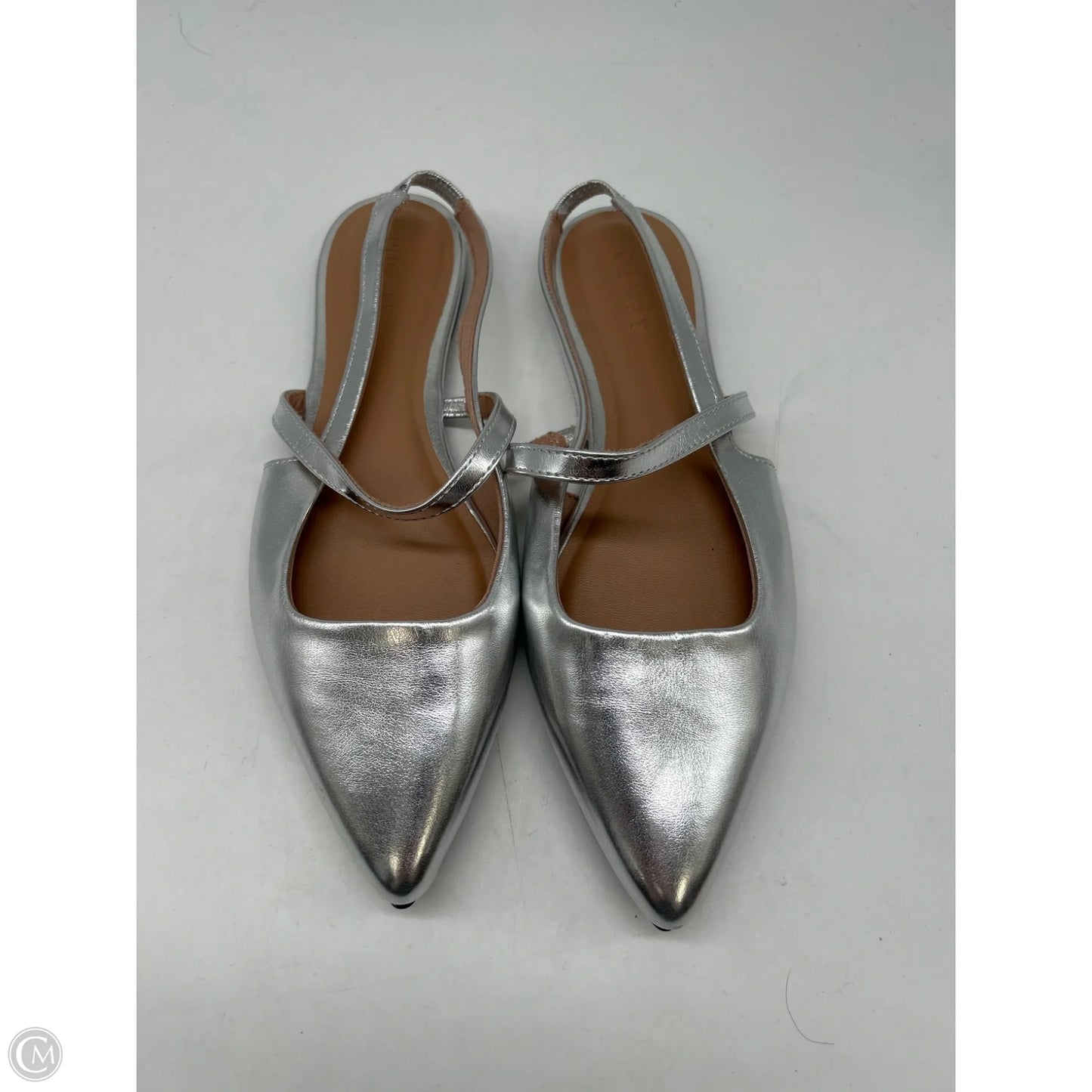 Shoes Flats By Old Navy In Silver, Size: 8