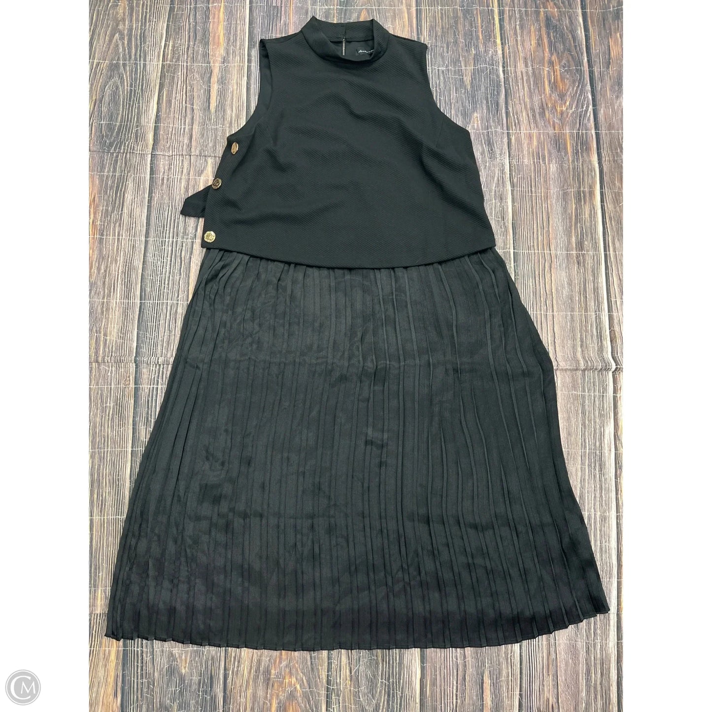 Dress Casual Maxi By Clothes Mentor In Black, Size: 2x
