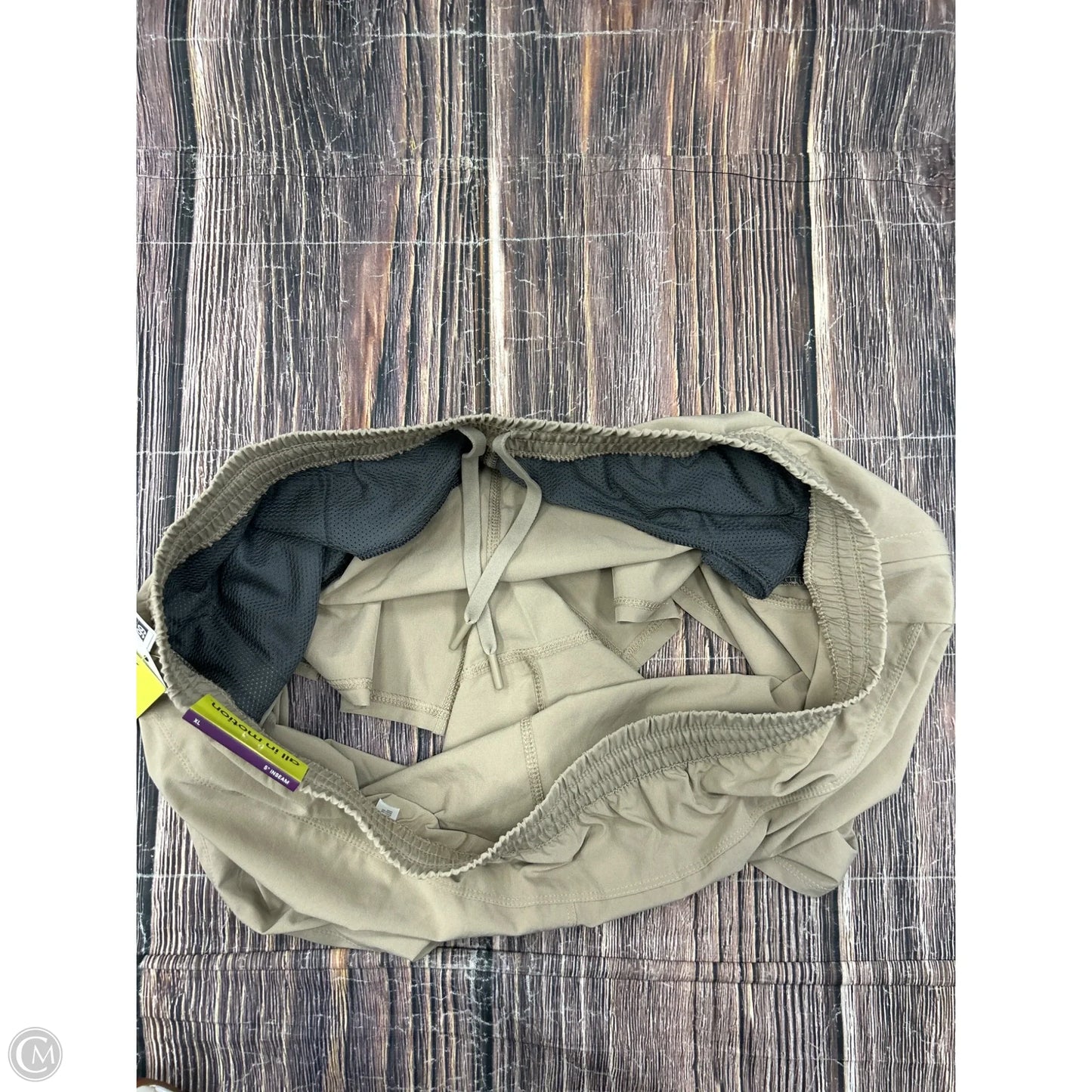 Athletic Shorts By All In Motion In Beige, Size: Xl