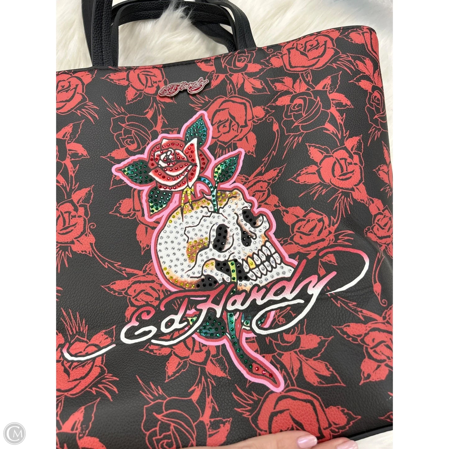 Tote By Ed Hardy, Size: Medium