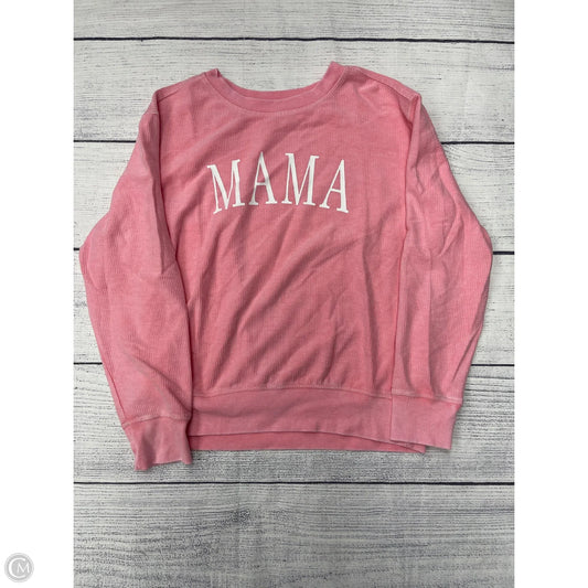 Top Long Sleeve By Maurices In Pink, Size: M