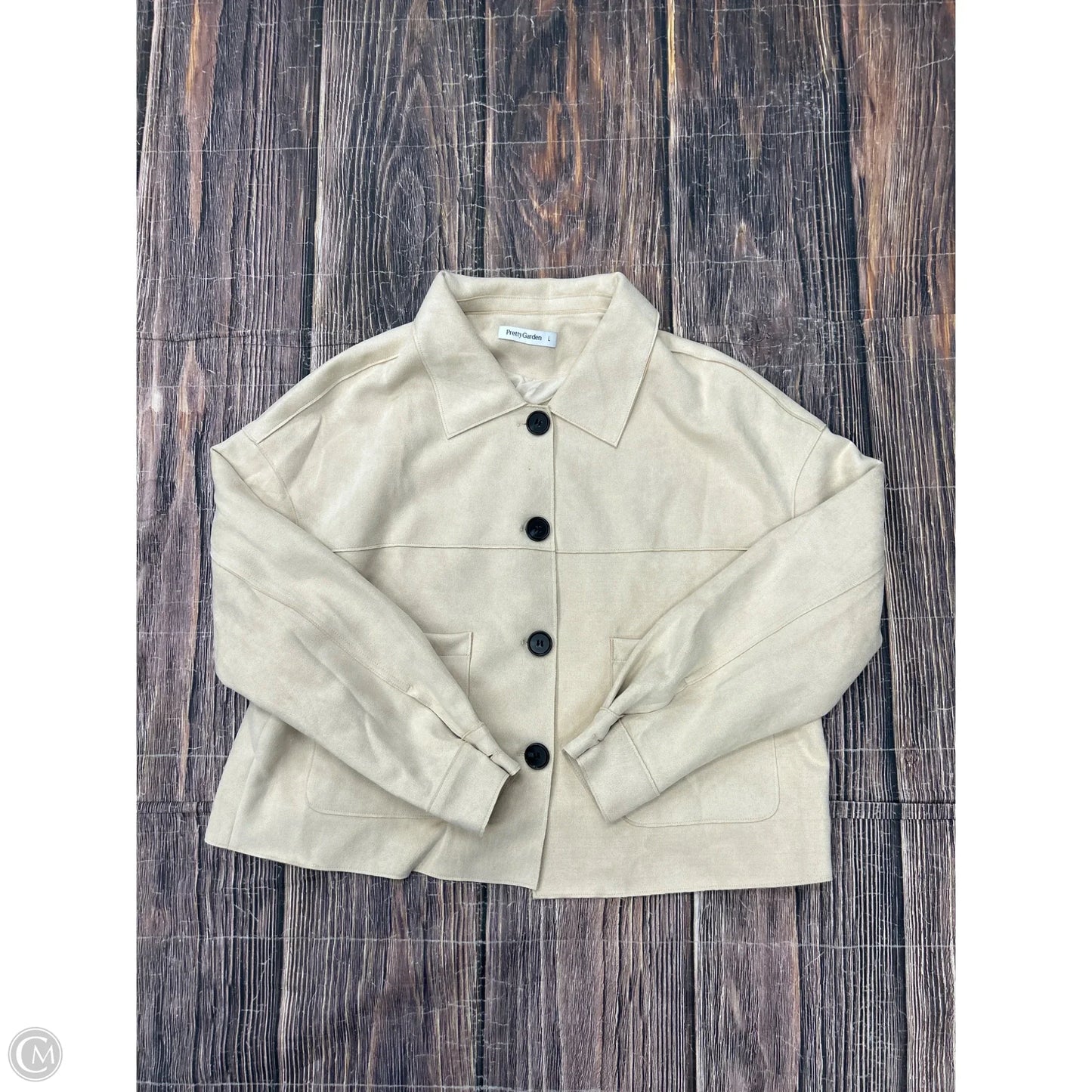 Jacket Other By Prettygarden In Beige, Size: L