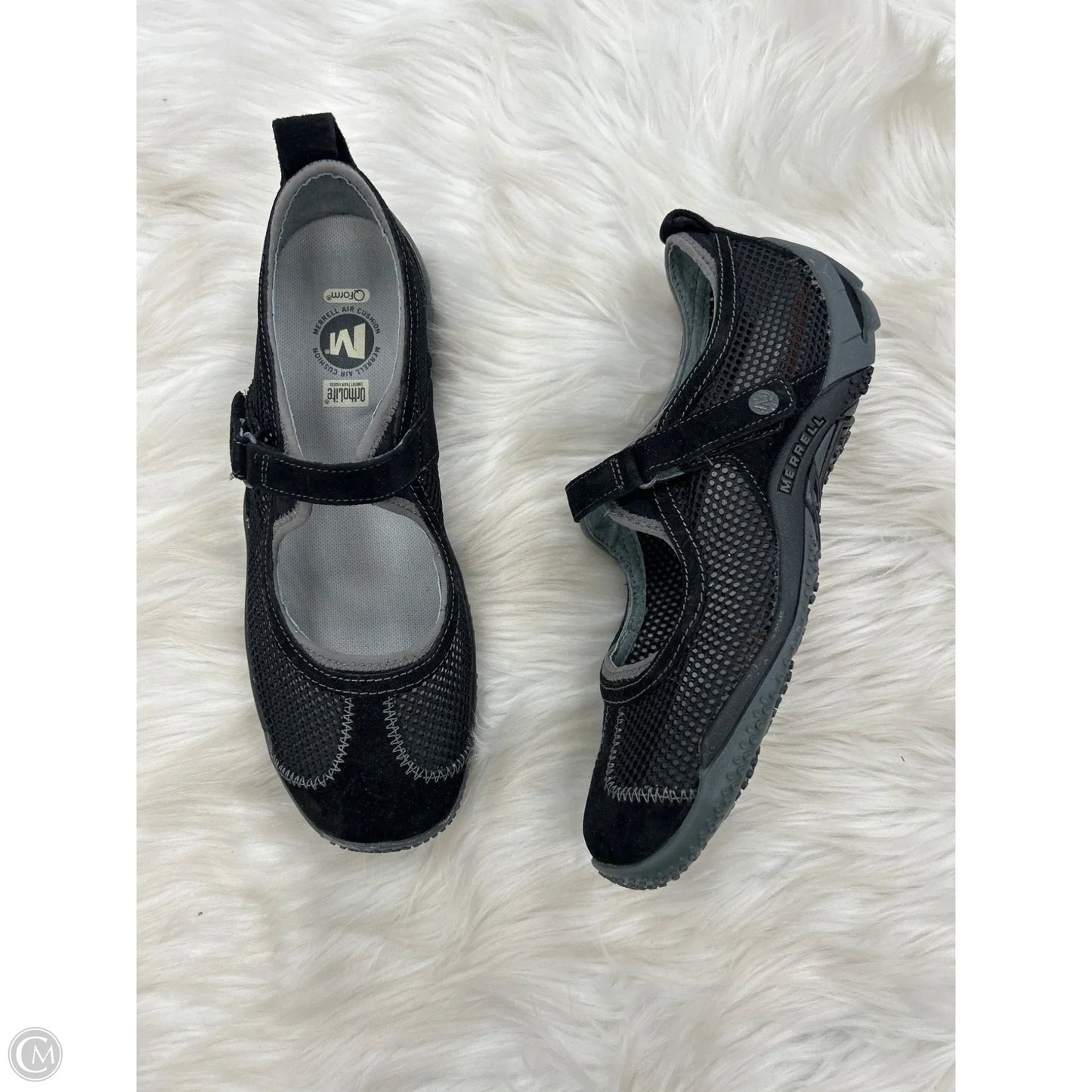 Shoes Flats By Merrell In Black, Size: 8