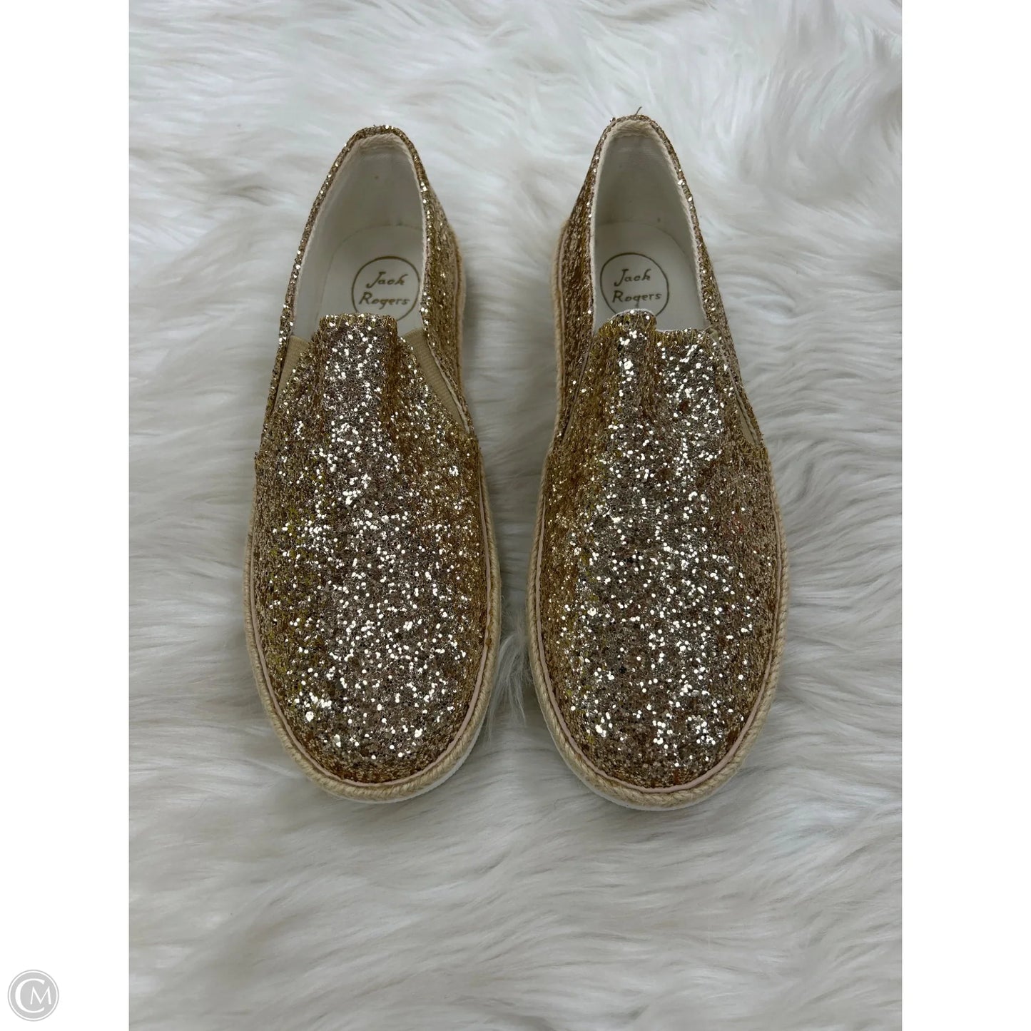 Shoes Sneakers By Jack Rogers In Gold, Size: 8