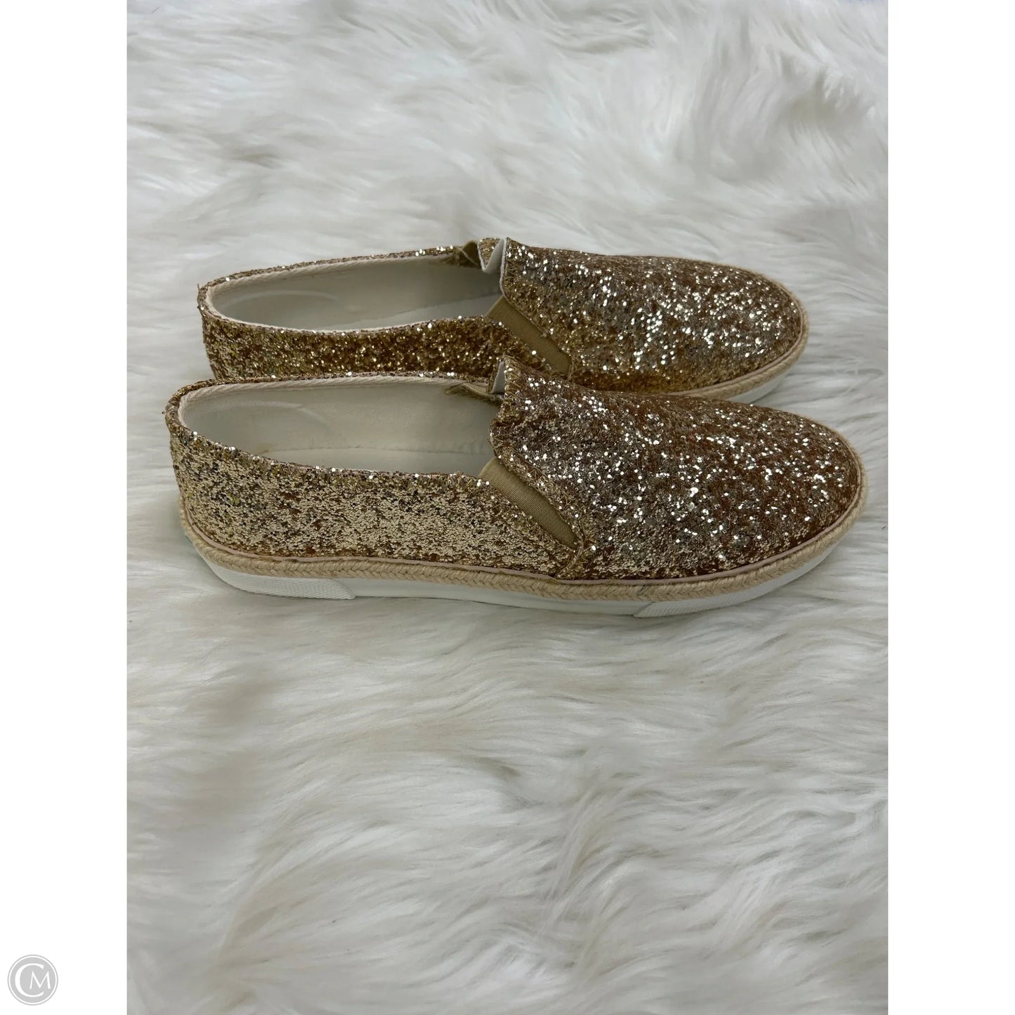 Shoes Sneakers By Jack Rogers In Gold, Size: 8