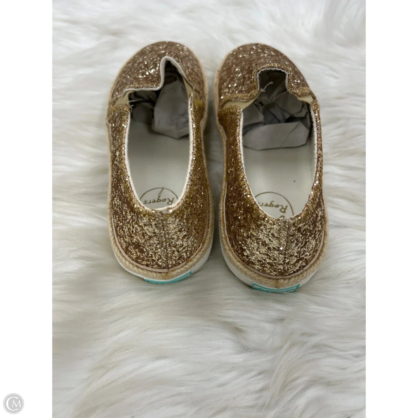 Shoes Sneakers By Jack Rogers In Gold, Size: 8