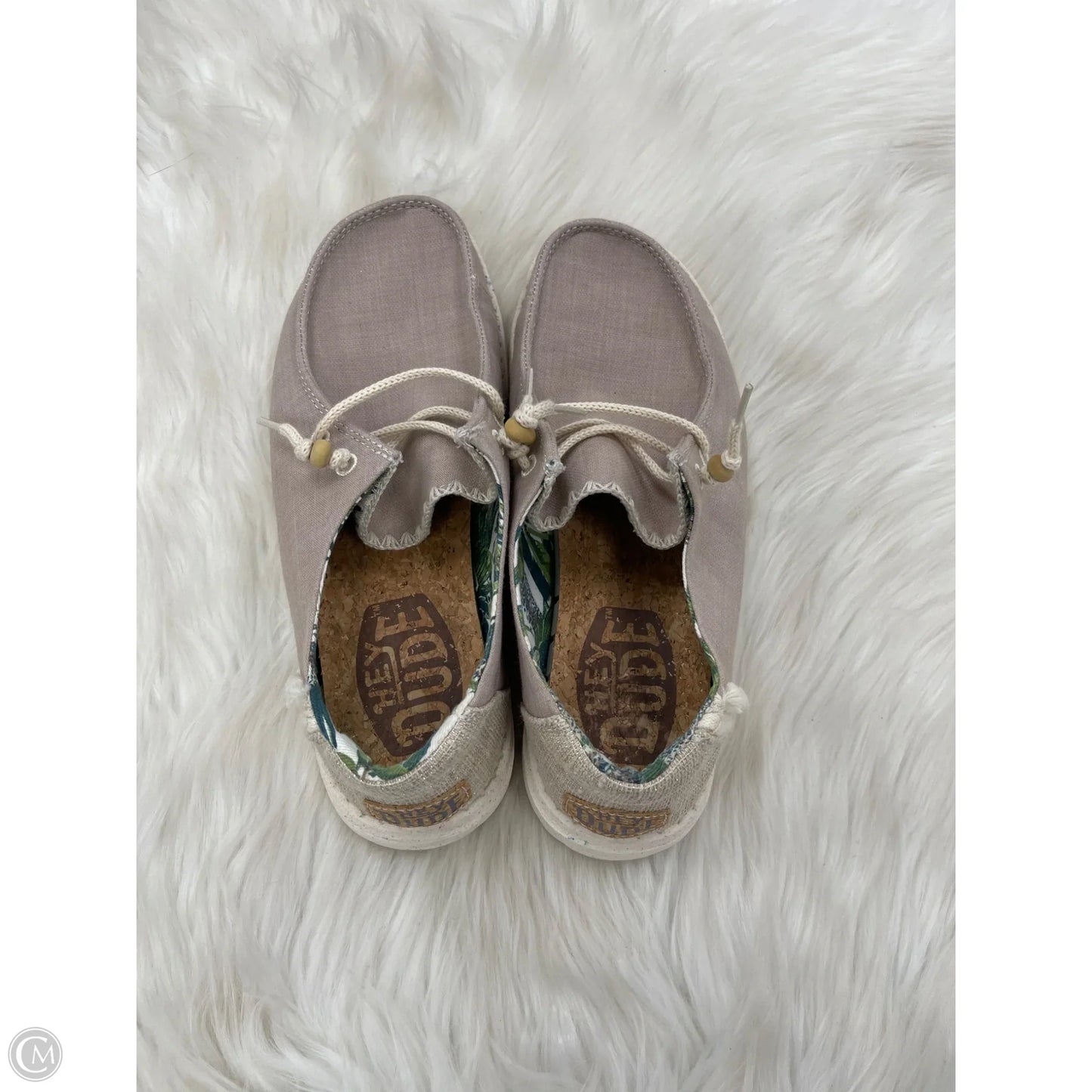 Shoes Flats By Hey Dude In Brown, Size: 6