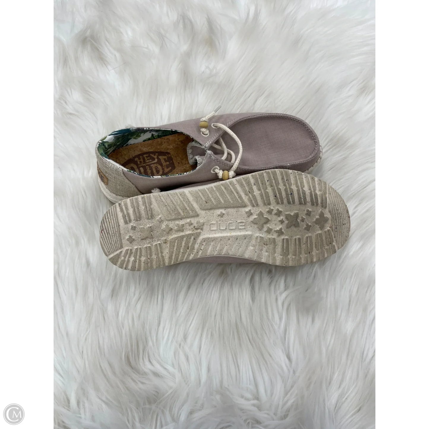 Shoes Flats By Hey Dude In Brown, Size: 6