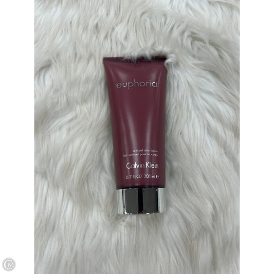 Body Moisturizer By Calvin Klein, Size: