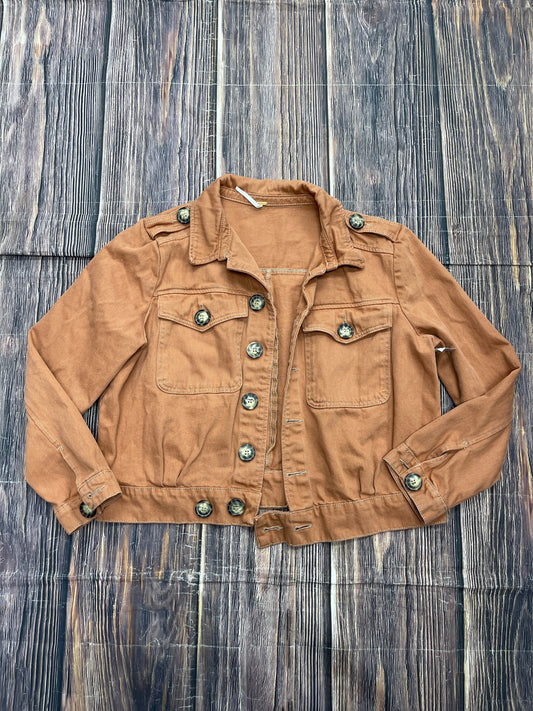 Jacket Denim By Free People  Size: M