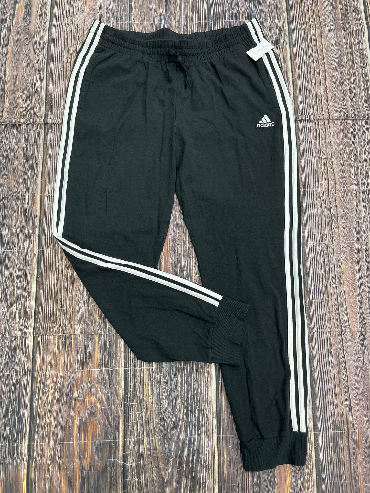 Athletic Pants By Adidas In Black, Size: Xl