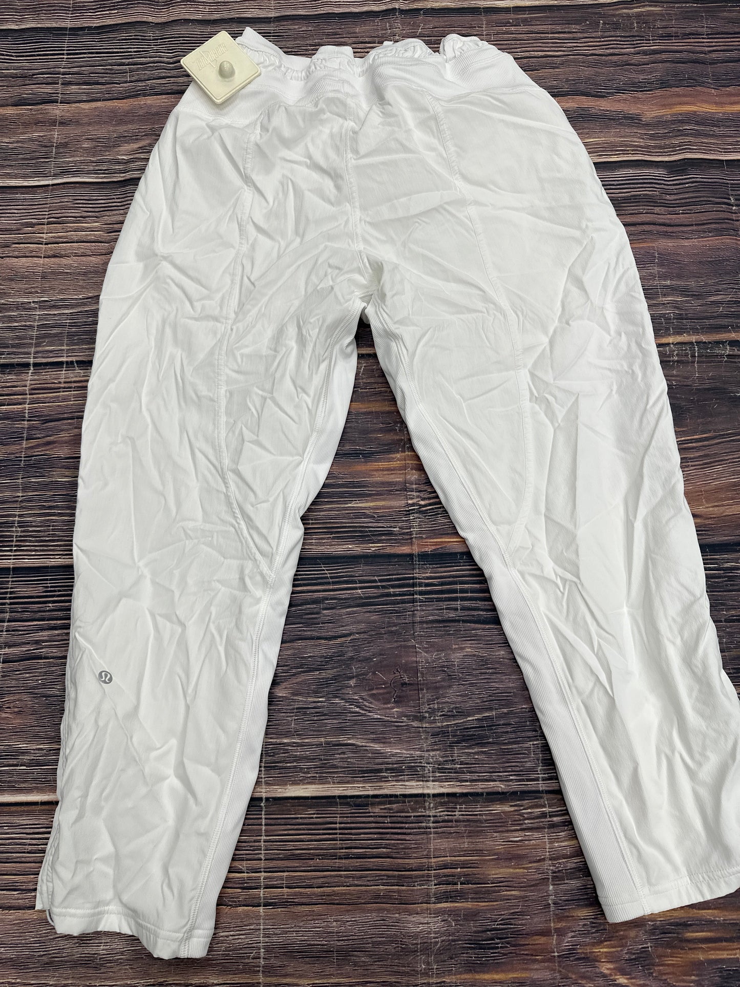 Athletic Pants By Lululemon In White, Size: 8