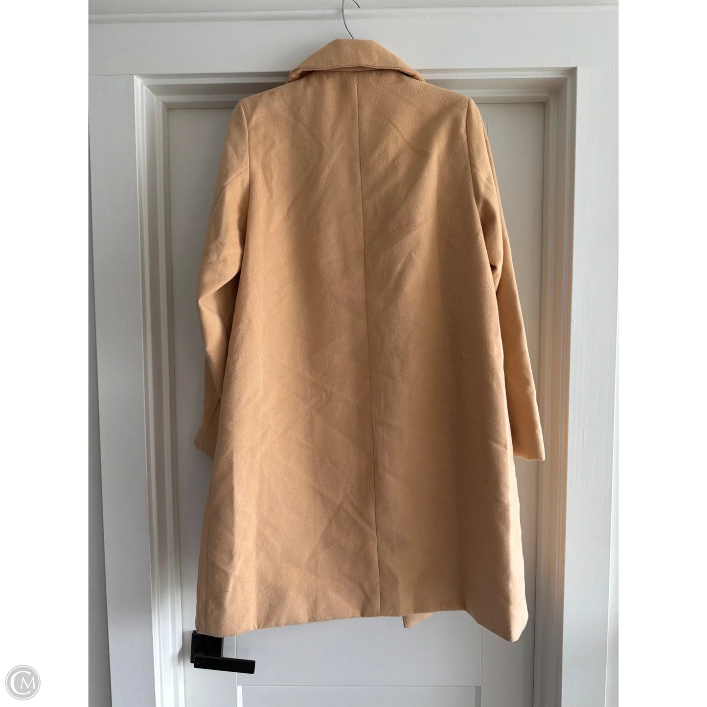 Coat Peacoat By Fashion Nova In Tan, Size: L
