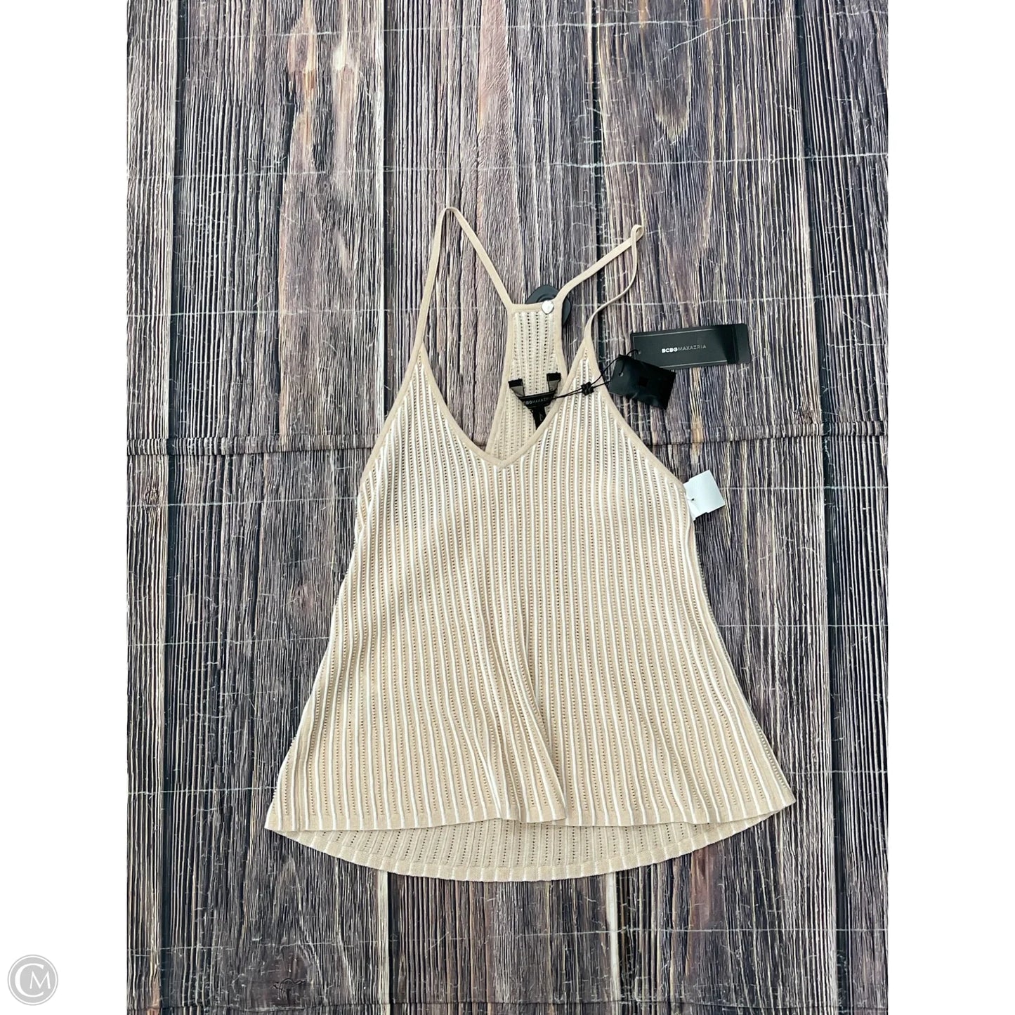 Tank Top By Bcbgmaxazria In Tan, Size: Xs