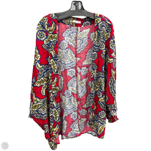 Cardigan By Maurices In Red, Size: Xl