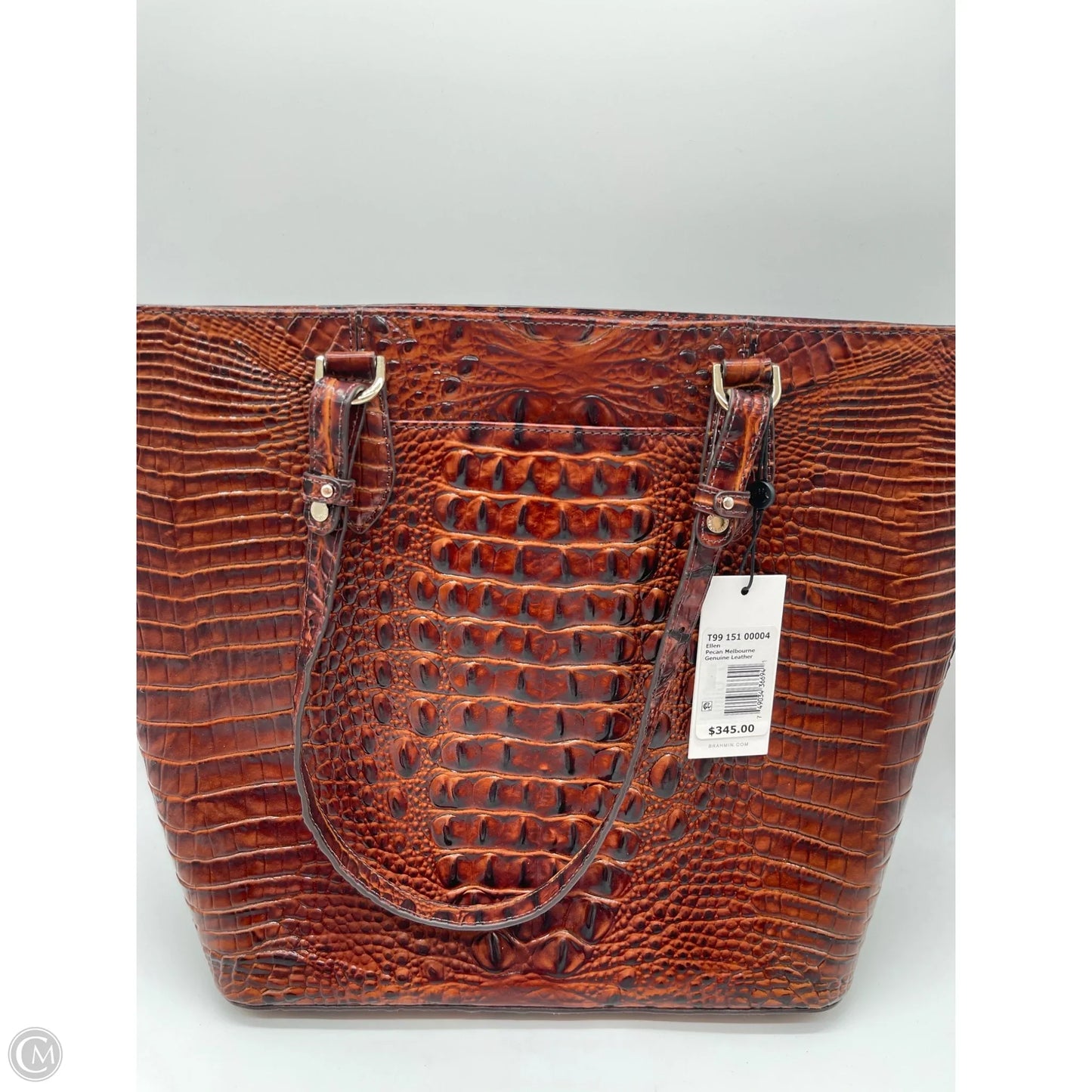 Handbag Designer By Brahmin, Size: Large