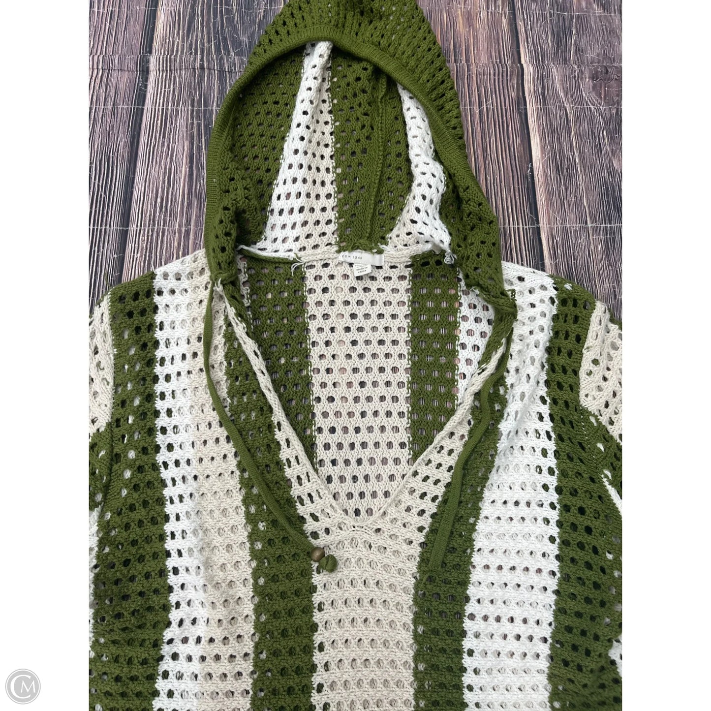 Sweater By Cato In Green, Size: 1x