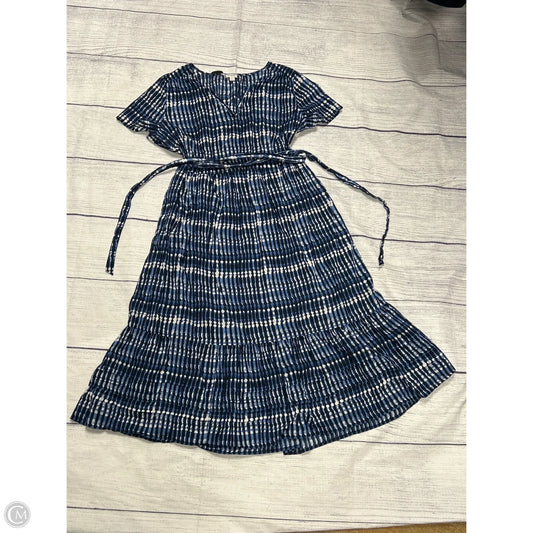 Dress Casual Maxi By J. Crew In Blue, Size: 1x