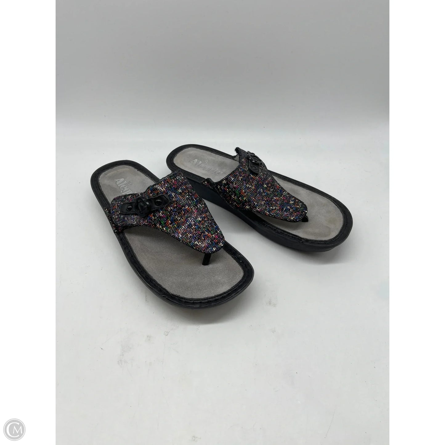 Sandals Flats By Alegria In Black, Size: 8