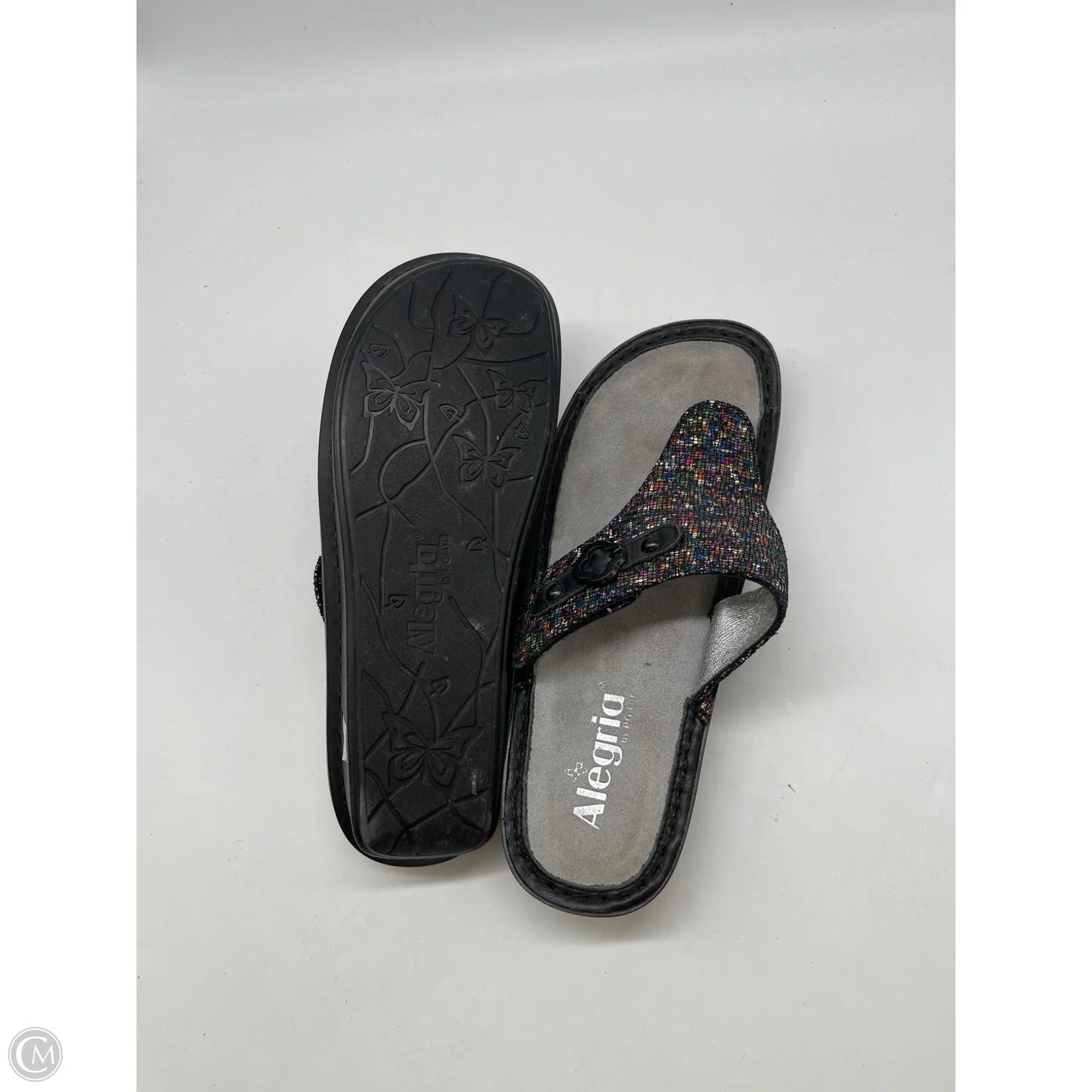 Sandals Flats By Alegria In Black, Size: 8