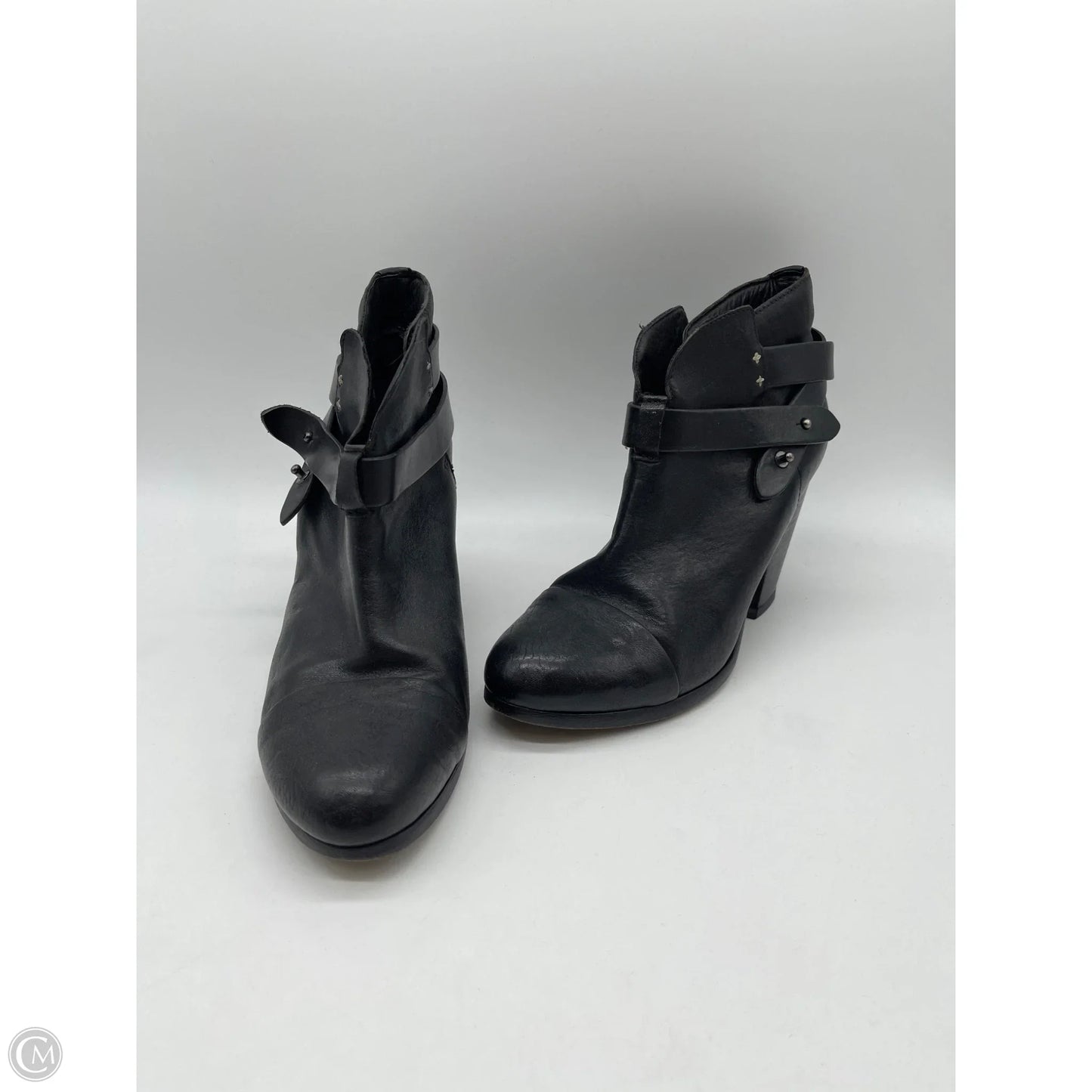 Boots Ankle Heels By Rag And Bone In Black, Size: 7.5