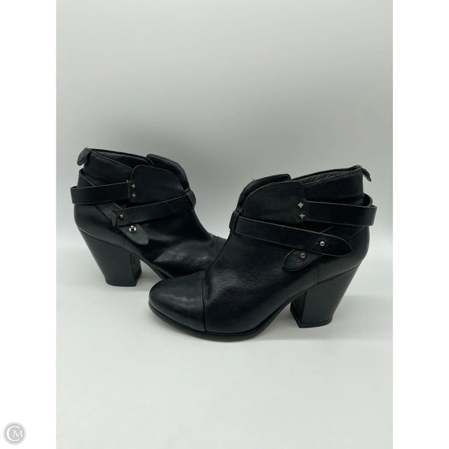 Boots Ankle Heels By Rag And Bone In Black, Size: 7.5