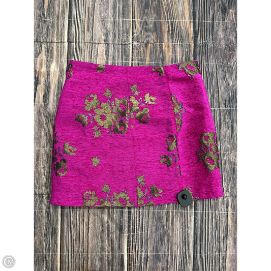 Skirt Mini & Short By Free People In Pink, Size: M