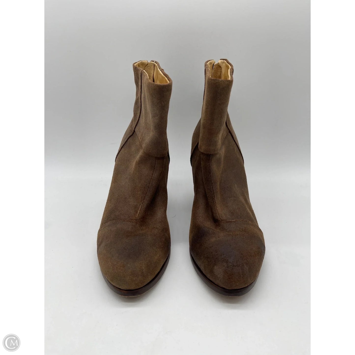 Boots Ankle Heels By Rag And Bone In Brown, Size: 9