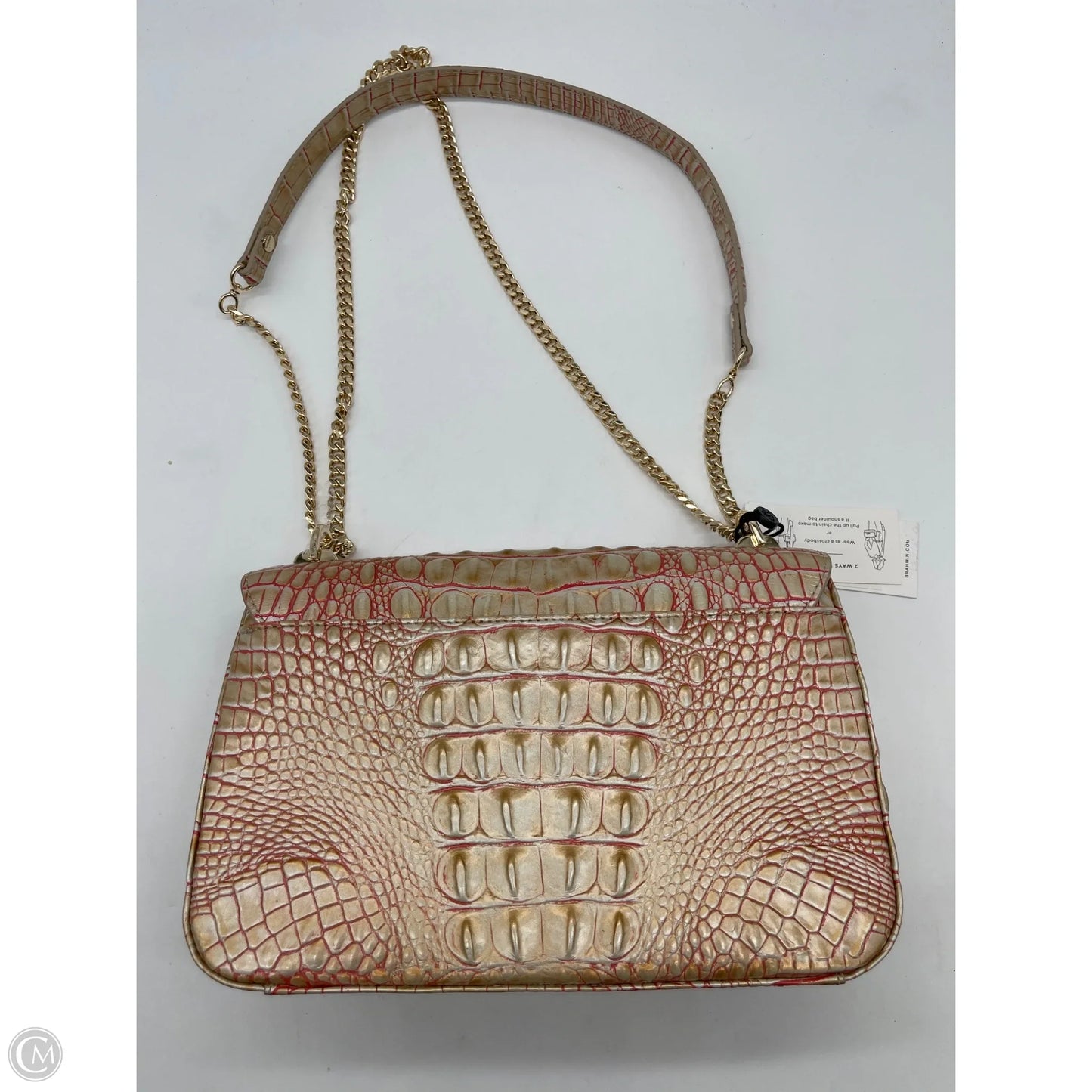 Handbag Designer By Brahmin, Size: Medium