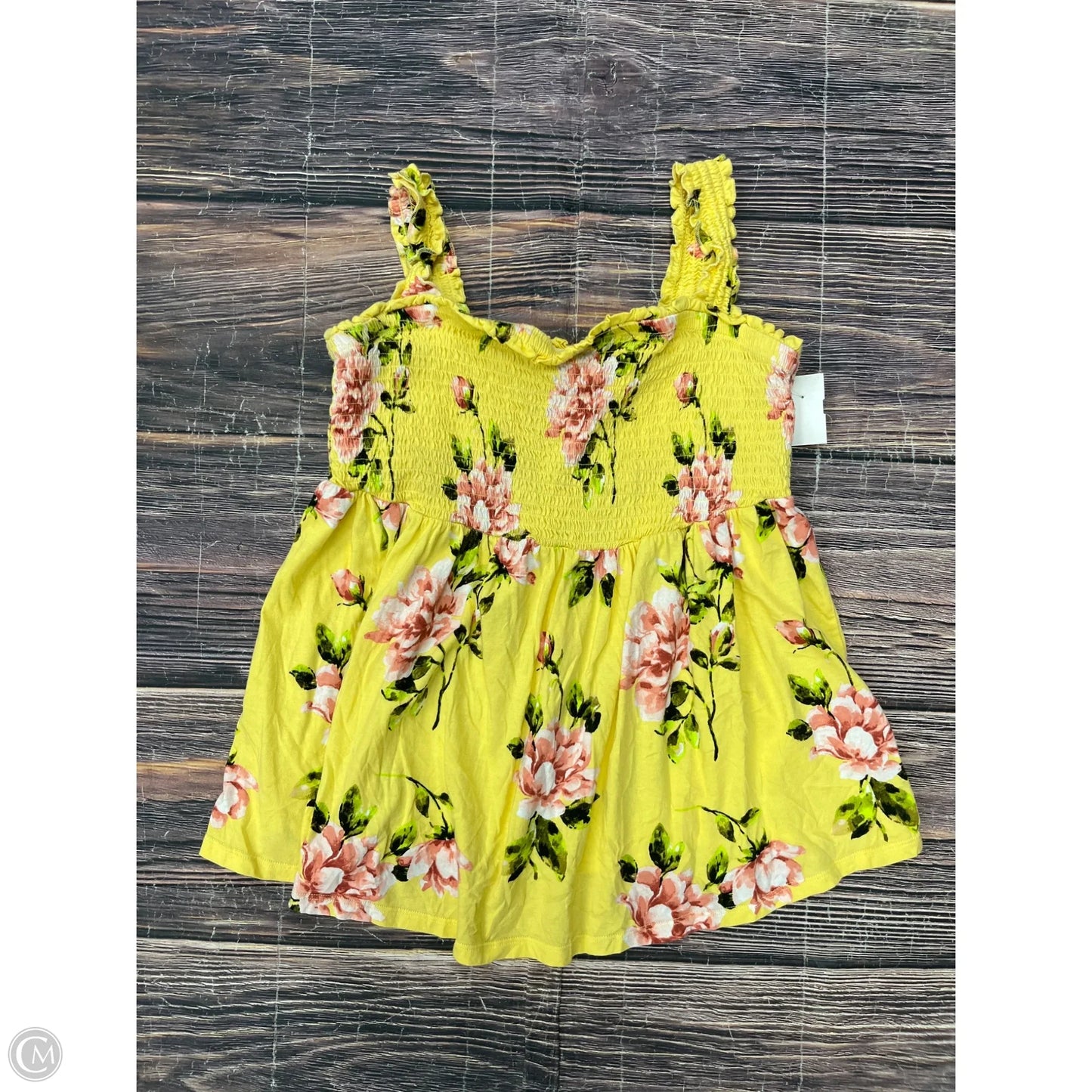 Tank Top By Torrid In Yellow, Size: 1x