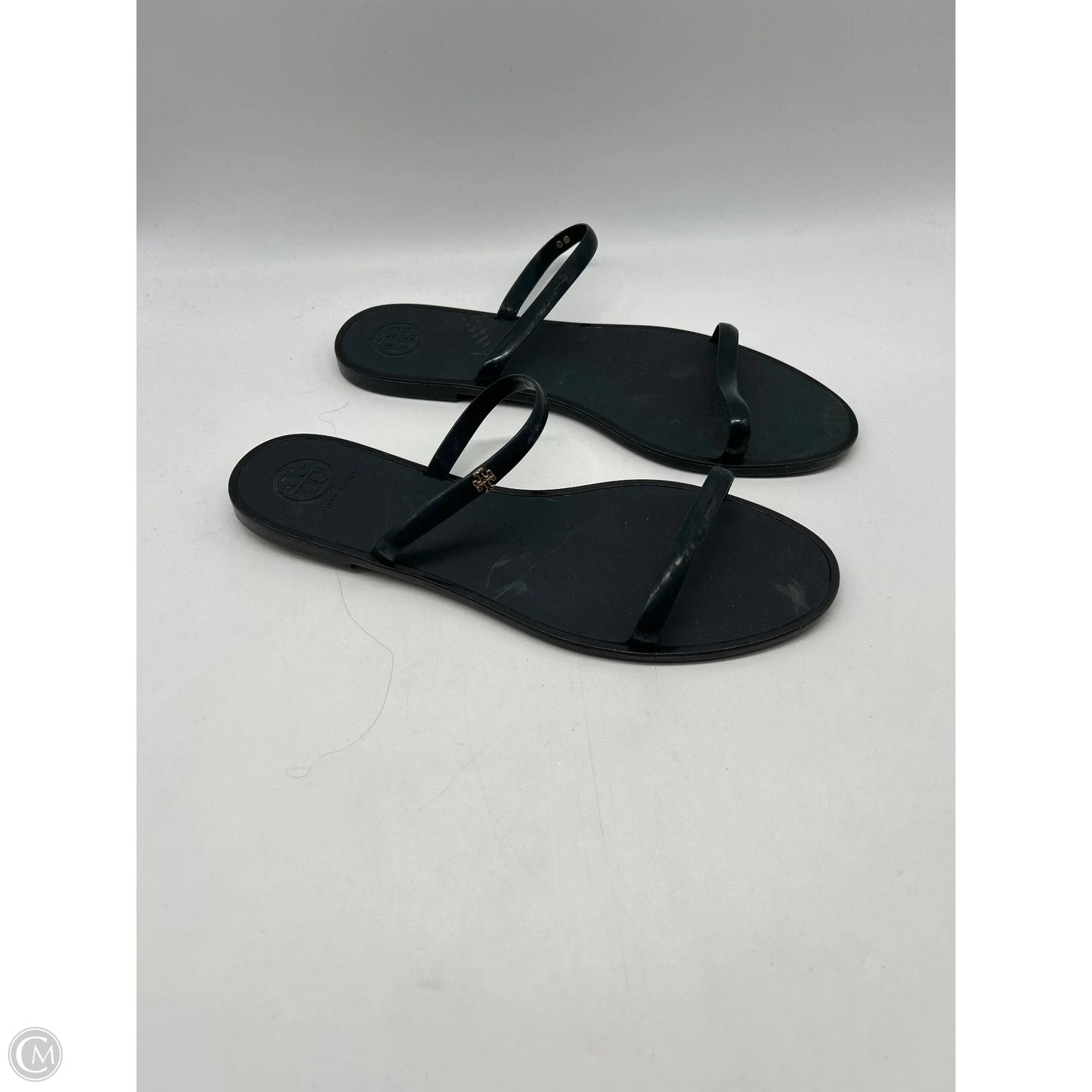 Sandals Designer By Tory Burch In Blue, Size: 11