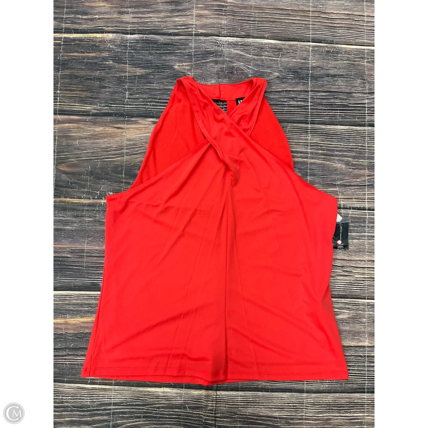 Tank Top By Inc In Red, Size: 1x
