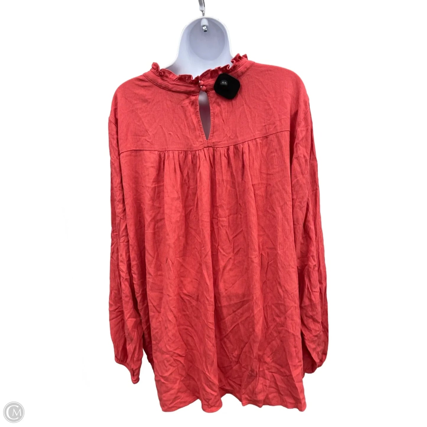 Top Long Sleeve By Torrid In Pink, Size: 2x