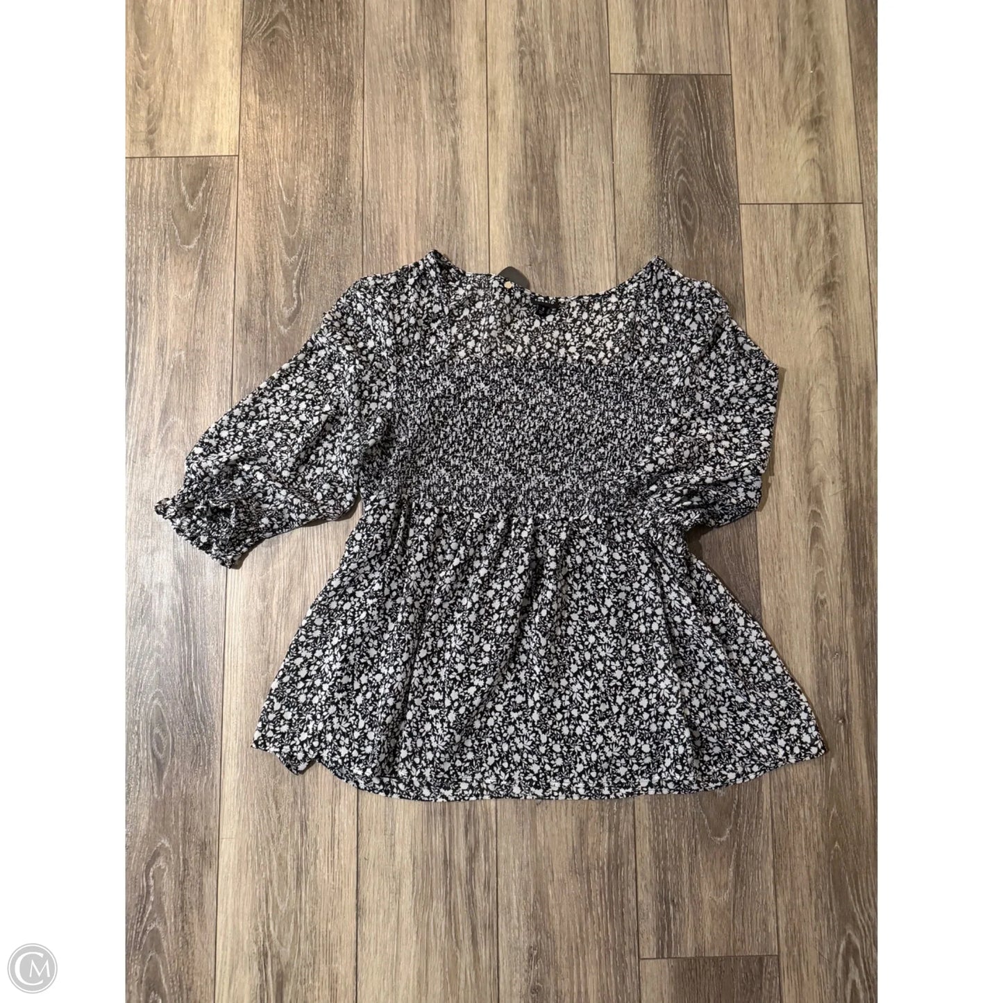 Top Long Sleeve By Torrid In Black, Size: 3x