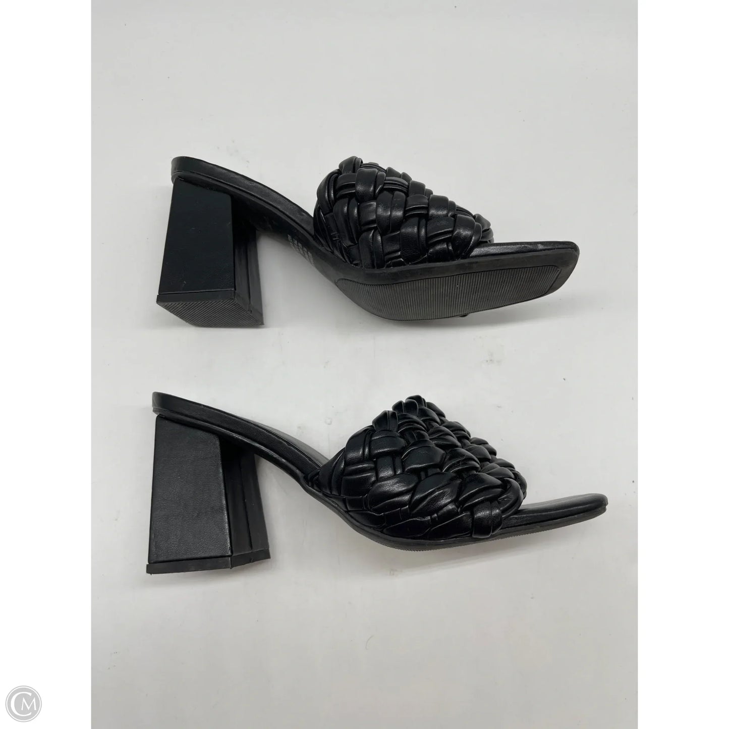 Sandals Heels Block By Madden Girl In Black, Size: 8