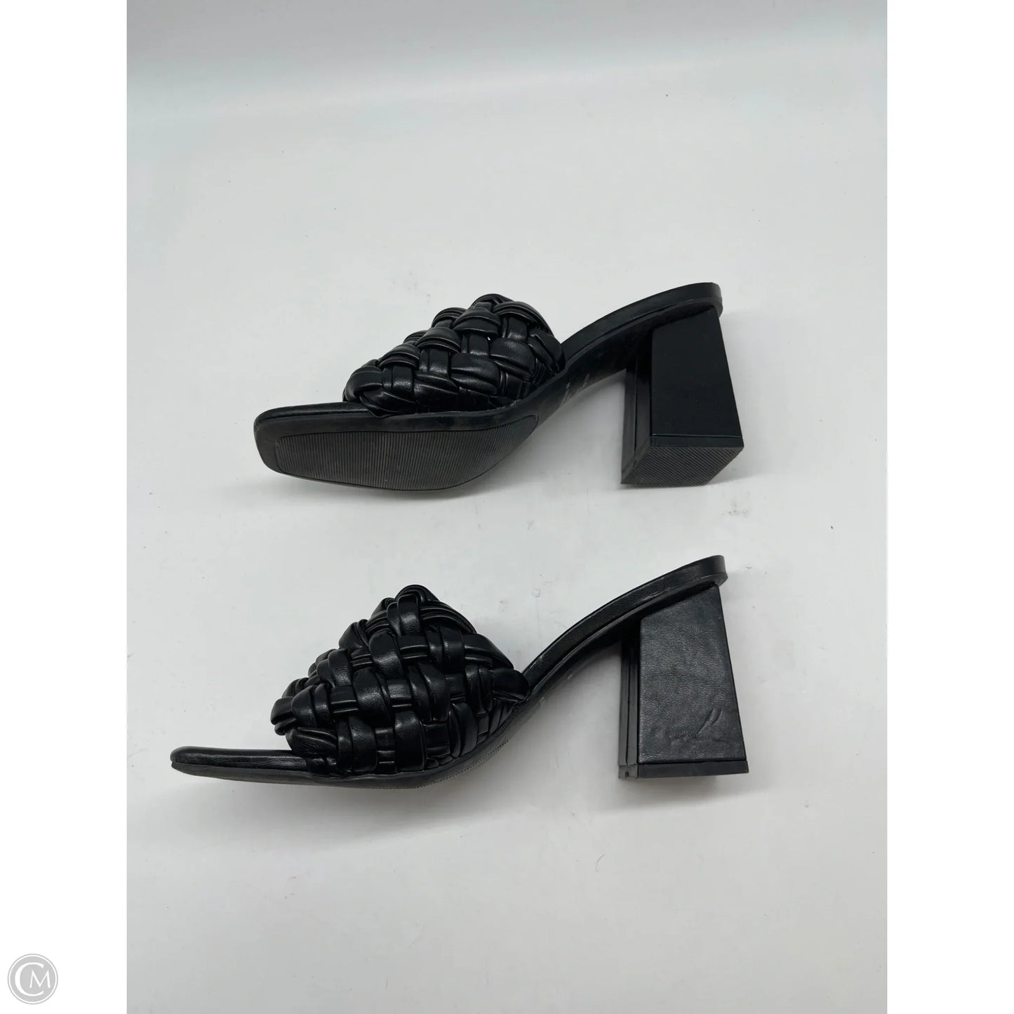 Sandals Heels Block By Madden Girl In Black, Size: 8