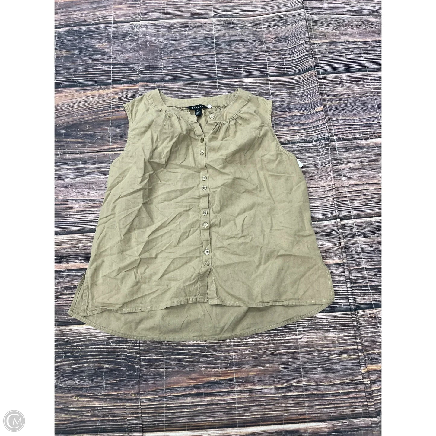Tank Top By Tribal In Tan, Size: S