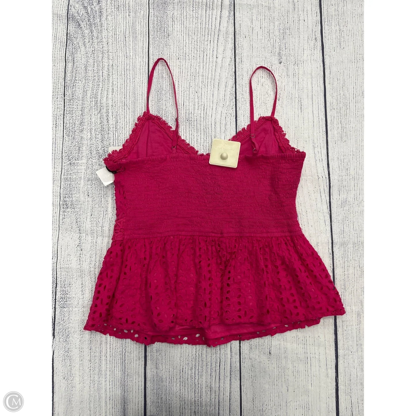 Tank Top By Japna In Pink, Size: Xl