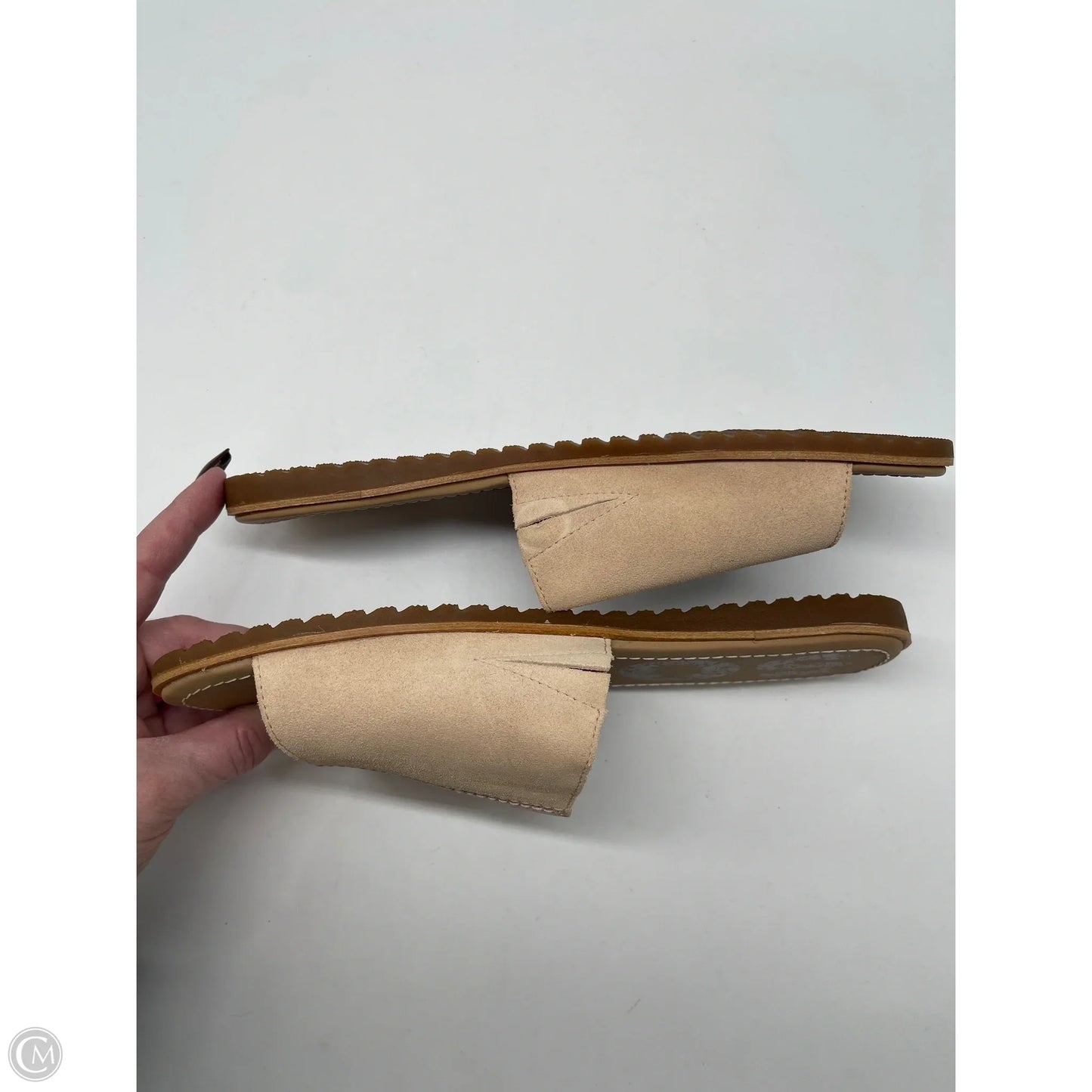 Sandals Flats By Sorel In Tan, Size: 9.5