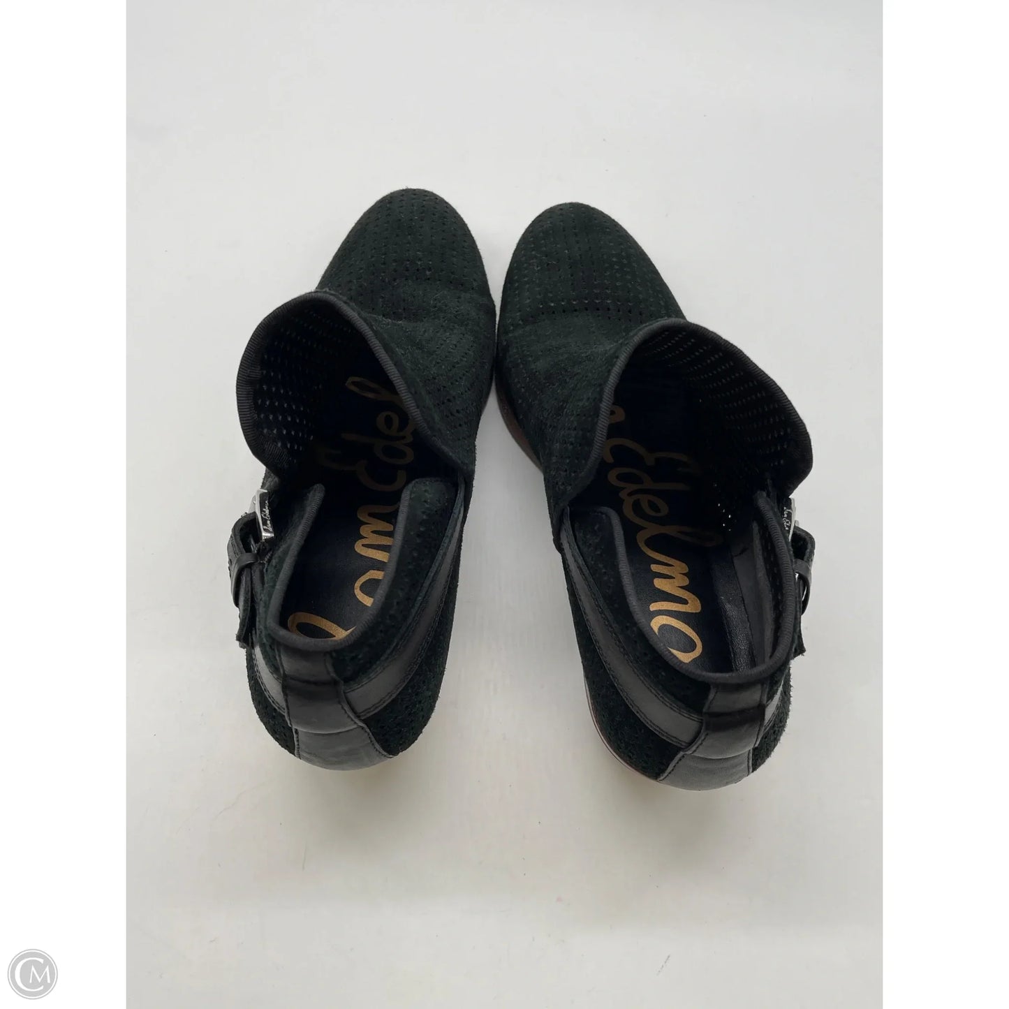 Boots Ankle Heels By Sam Edelman In Black, Size: 8