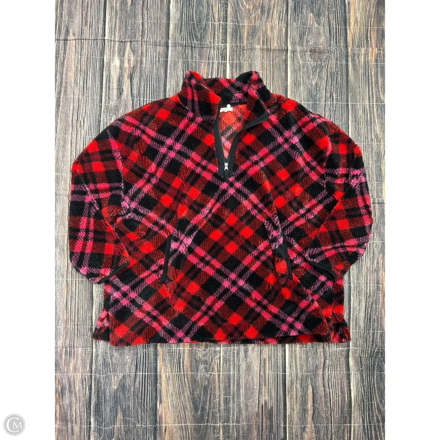 Sweatshirt Collar By Maurices In Floral Print, Size: 3x