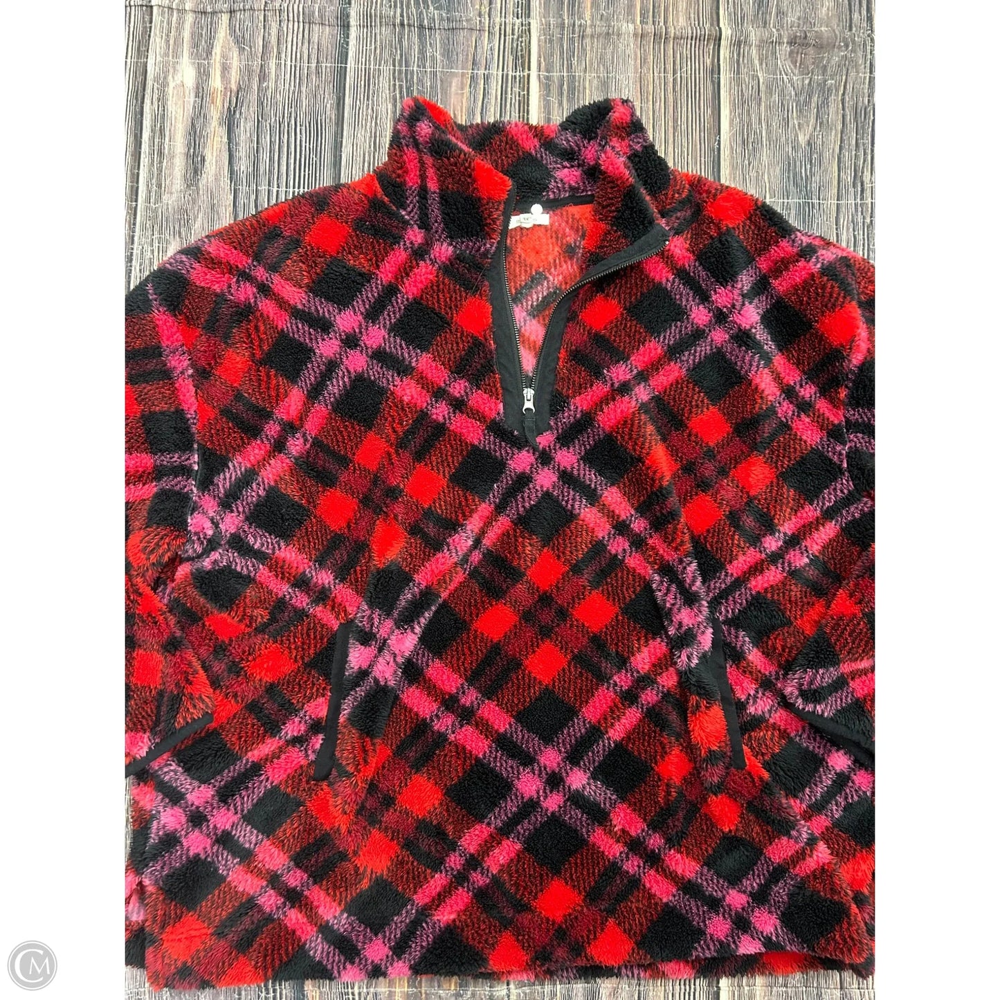 Sweatshirt Collar By Maurices In Floral Print, Size: 3x