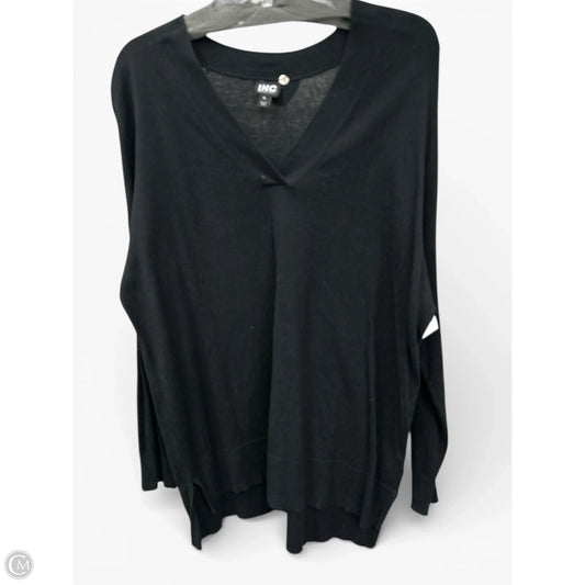 Sweater By Inc In Black, Size: Xl