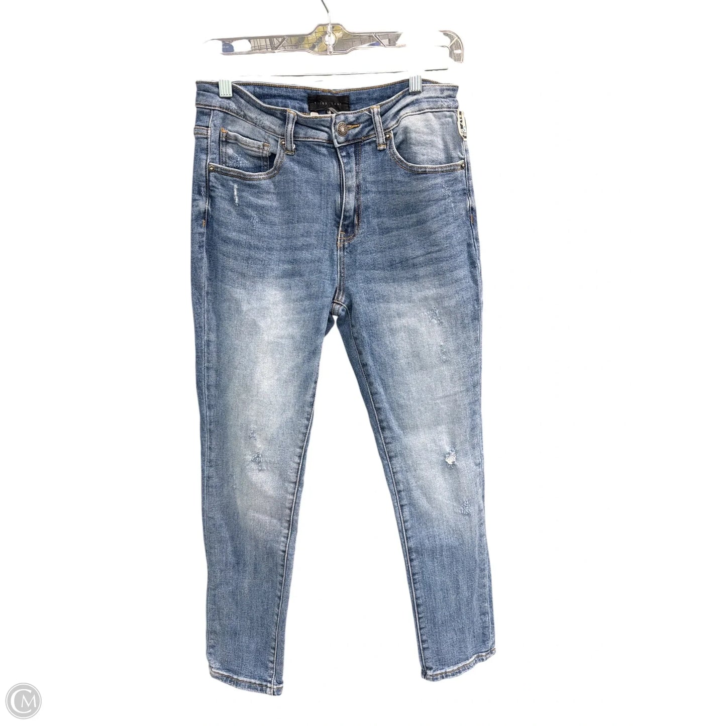 Jeans Skinny By Risen In Blue Denim, Size: 6