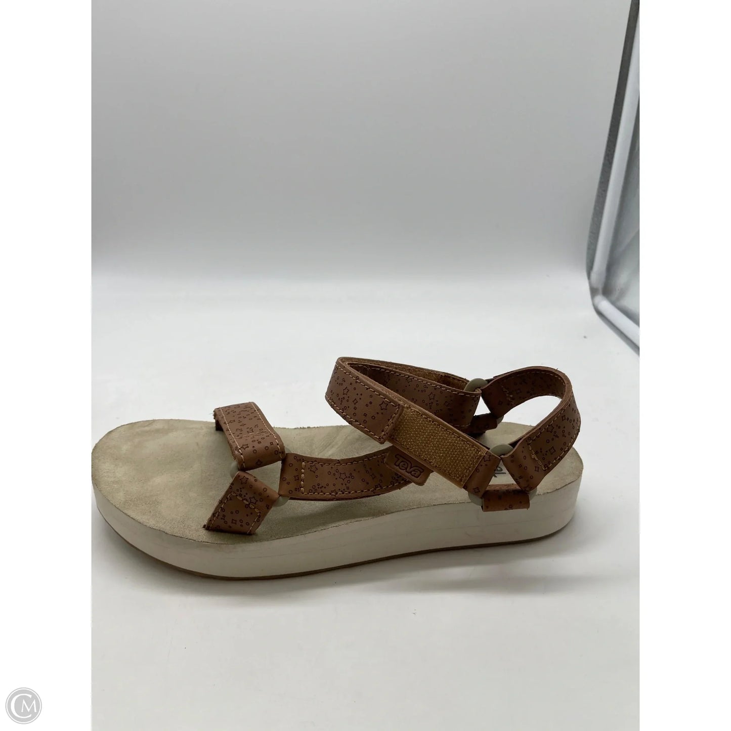 Sandals Flats By Teva In Brown, Size: 8