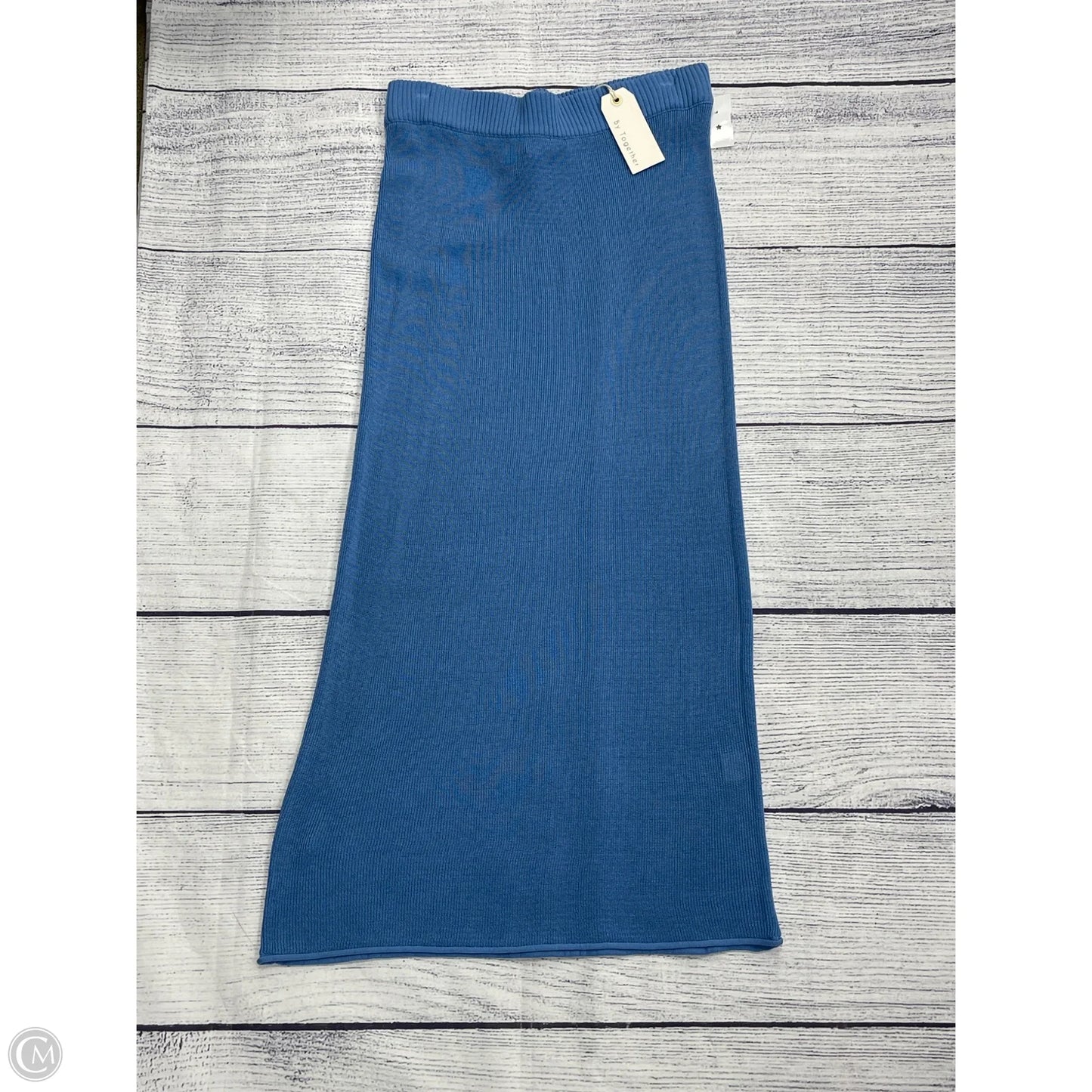 Skirt Maxi By By Together In Blue, Size: M
