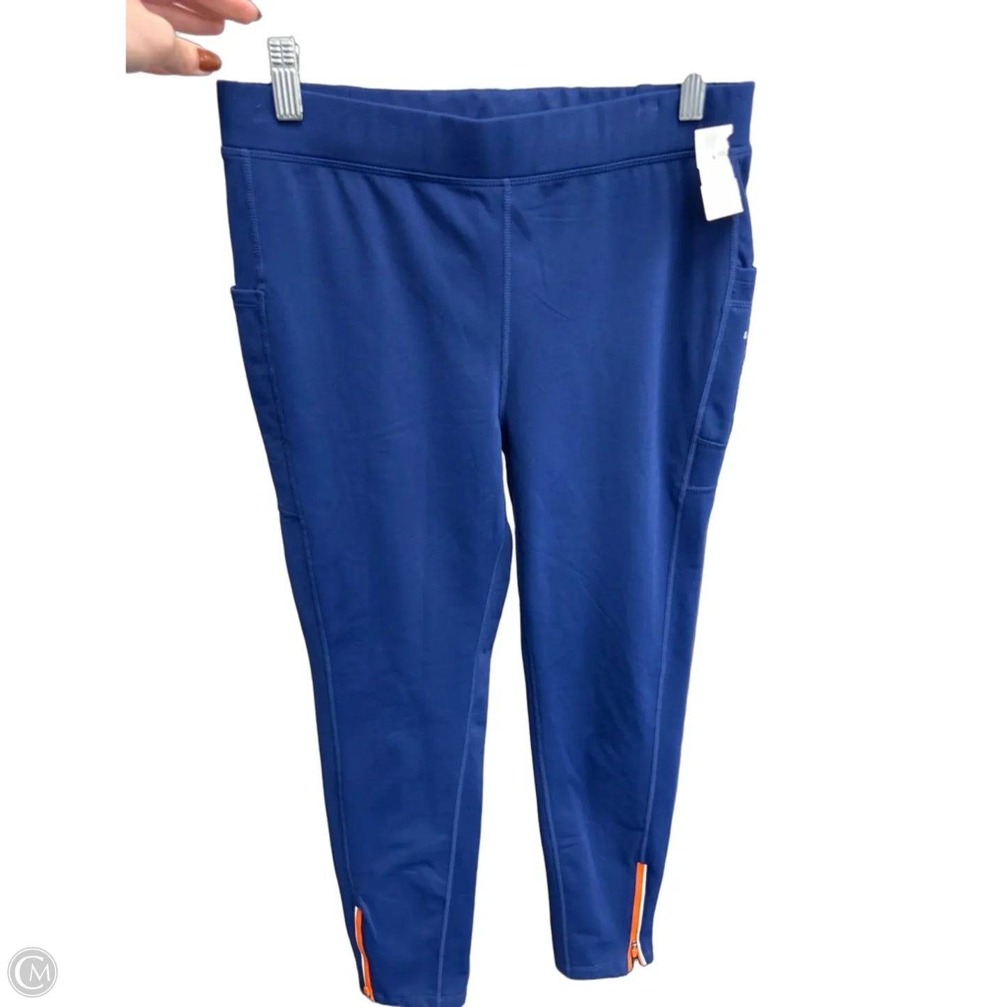 Athletic Leggings By Clothes Mentor In Blue, Size: M