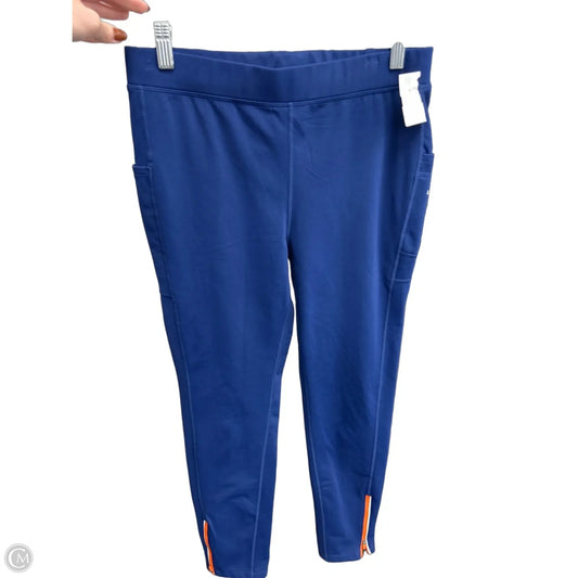 Athletic Leggings By Clothes Mentor In Blue, Size: M