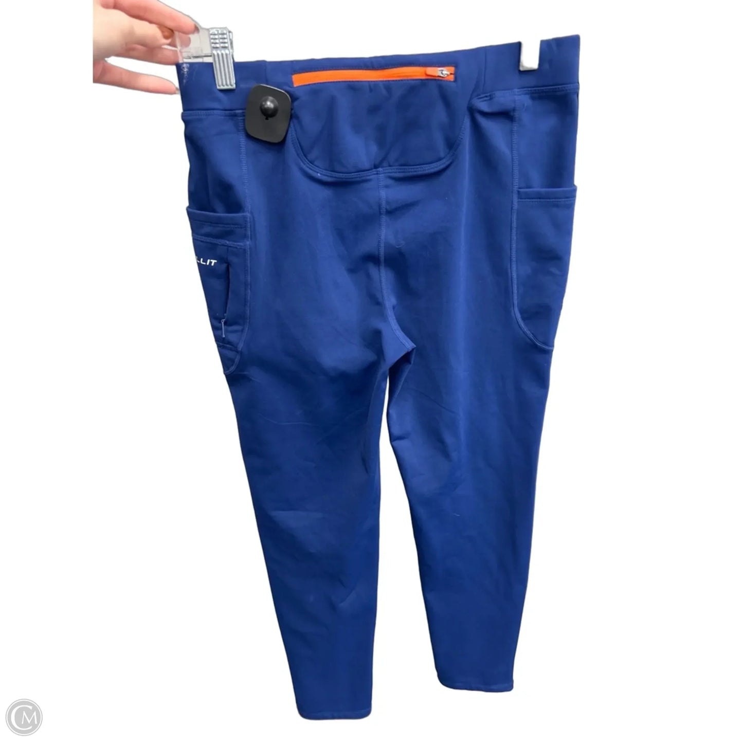Athletic Leggings By Clothes Mentor In Blue, Size: M